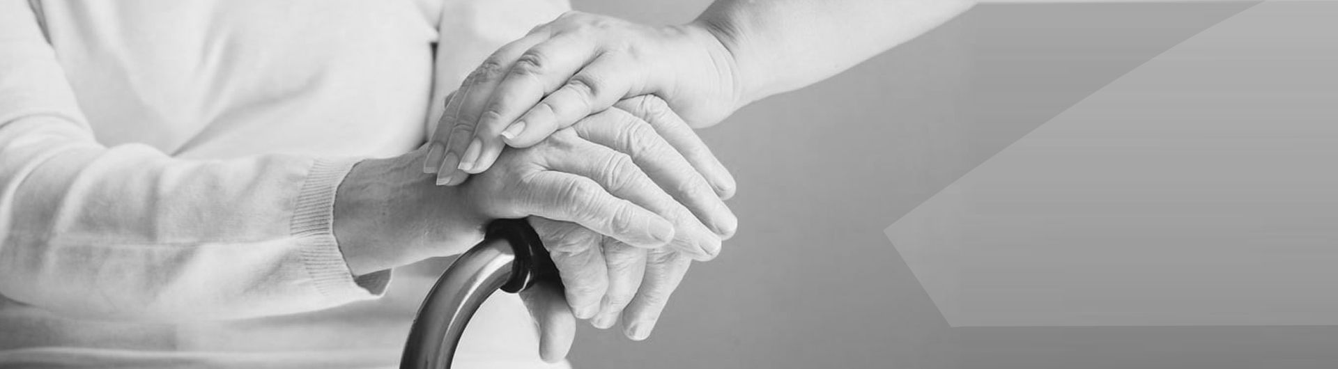 Caregiver assisting a client in the home